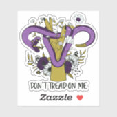 Leer me niet als feministe sticker (Vel)