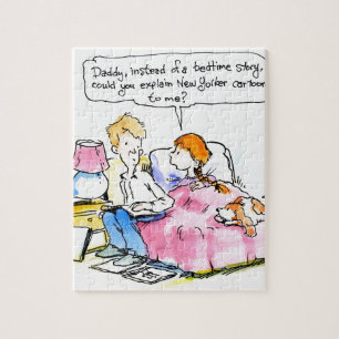 Leer Me Satire Lezen Papa Grappig Legpuzzel