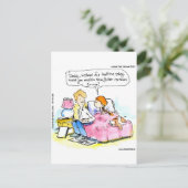 Leer me voor Satire Papa Funny Briefkaart (Staand voorkant)