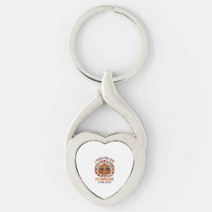 Leer Moppige Pompoenen Patch Halloween Zonnebril_1 Sleutelhanger