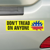 Leer niet op iemand bumpersticker (Op auto)
