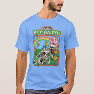 Leer over recycling jongen t-shirt