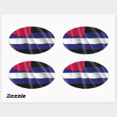 LEER PRIDE OVALE STICKER (Vel)