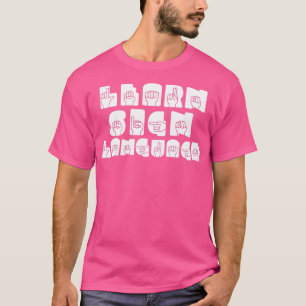 Leer Taal ASL T-shirt