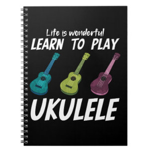 Leer Ukulele spelen Notitieboek
