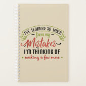Leer van de Planner van Mistakes (Voorkant)