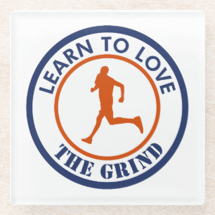 Leer van het kronkelen houden glazen onderzetter