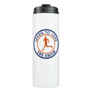 Leer van het kronkelen houden thermosbeker