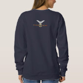 Leer vrede | Dames sweatshirt (Achterkant)
