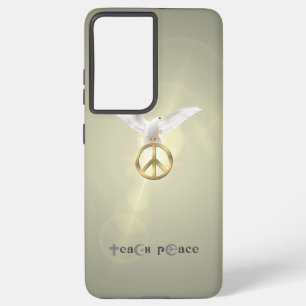 Leer vrede   samsung galaxy hoesje