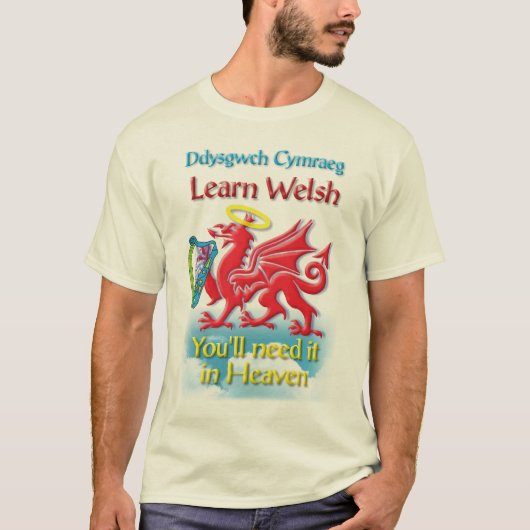 Leer Welsh T Shirt (Voorkant)