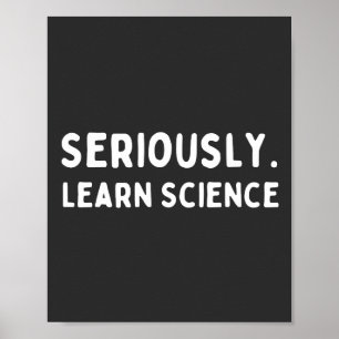 Leer Wetenschap Poster