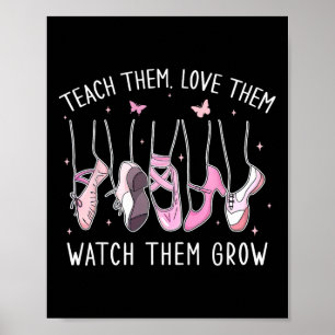 Leer Ze Hou Ze In De Gaten Hoe Ze Groeien Llet Dan Poster