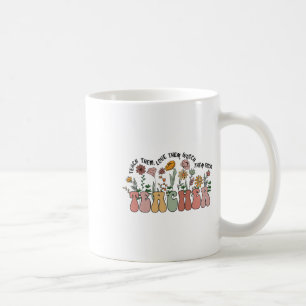 Leer Ze Liever Ze Kijk Ze Groeien Leraar Waarde Koffiemok
