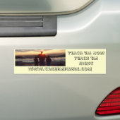 Leer ze nuTeach ze goed, www.tak... Bumpersticker (Op auto)