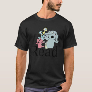 Leerbibliotheek Lees boek Club Piggie Elephant Pig T-shirt