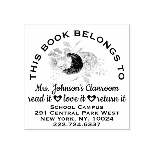 Leerbordlabel Rozen Advertentienaam Rubberstempel (Afrduk)