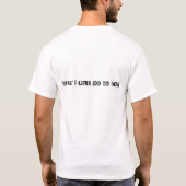 Leerde iets Shirt (Achterkant)