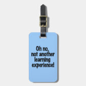 Leerervaring Bagagelabel (Voorkant verticaal)