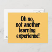 Leerervaring Briefkaart (Voorkant / Achterkant)