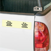 Leerervaring Bumpersticker (Op Truck)