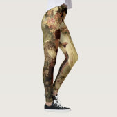 Leergeest van Alphonse Mucha Leggings (Rechts)