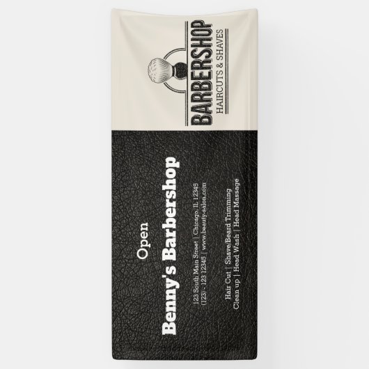 Leerkleder Spandoek (Verticaal)