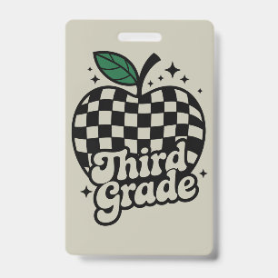 Leerkracht Derde Klas 3e Terug naar School Badge