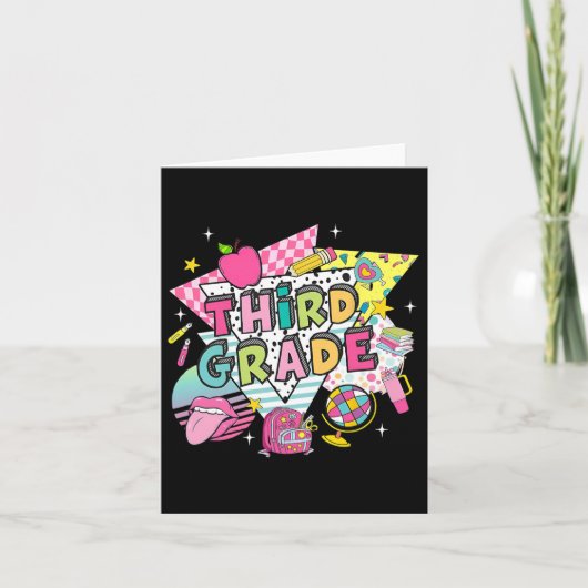 Leerkracht derde klas leerling terug naar school g kaart (Voorkant)