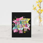 Leerkracht derde klas leerling terug naar school g kaart (Gele Bloem)