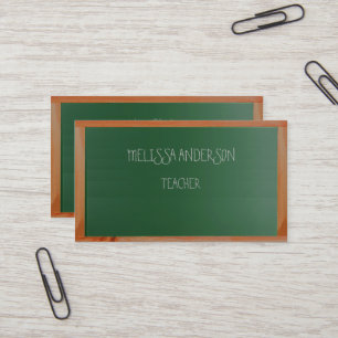 leerkracht visitekaartje