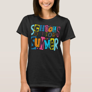 Leerkrachten aan het einde van het jaar school is t-shirt