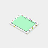 Leerkrachten boeken Post-it® notes groenboek (Schuin)