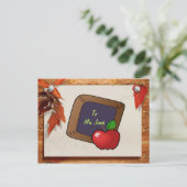 Leerkrachten Briefkaart (Staand voorkant)