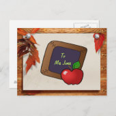 Leerkrachten Briefkaart (Voorkant / Achterkant)