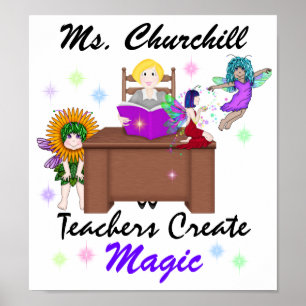 Leerkrachten Creëer Magic - Poster - SRF