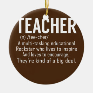 Leerkrachten Definitie Leerlingenwaardering Keramisch Ornament