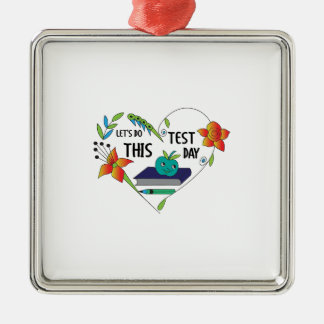 Leerkrachten doen deze testdag metalen ornament