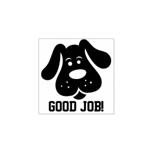 Leerkrachten Goede baan Puppy Dog Stempel