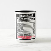 Leerkrachten Hulp Funny Gift Mok (Midden)