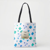 Leerkrachten Inspire Hearts Canvas tas (Voorkant)