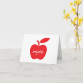 Leerkrachten Inspire Notecard Kaart (Gele Bloem)
