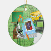 Leerkrachten Keramisch Ornament (Links)