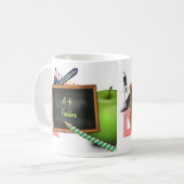 Leerkrachten Koffiemok (Voorkant links)