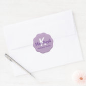 Leerkrachten Monogram Envelope Seals & Stickers (Envelop)