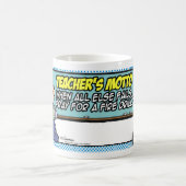 Leerkrachten Motto Koffiemok (Center)