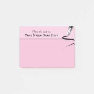 Leerkrachten naam organisator van notitieboekjes post-it® notes