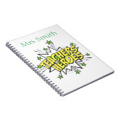 leerkrachten notitieboek superheld (Rechterzijde)