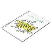 leerkrachten notitieboek superheld (Linkerzijde)