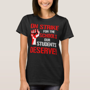 Leerkrachten op school onze studenten t-shirt